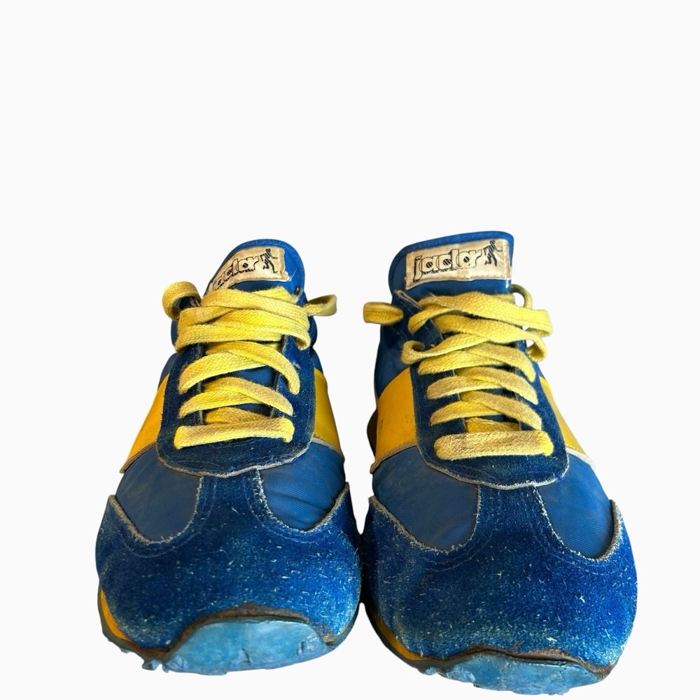 Authentic 1970s Jaclar vintage running sneakers Waffle Trainer Size 9.5 Korea